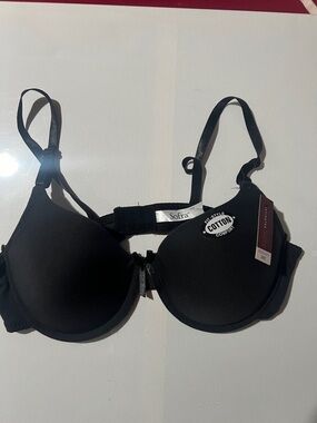 Sofra Black Smooth T-Shirt Bra